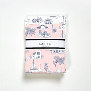 Florida Toile Tea Towel Set by Katie Kime