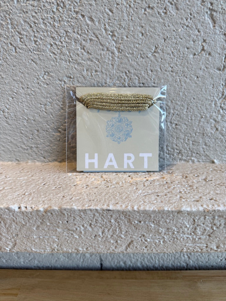 Gold Lurex Necklace Cord