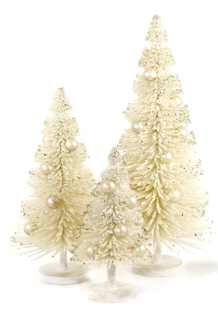 Snow Laden Tree Set of 3