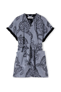 Short Towel Robe - Jag Cream