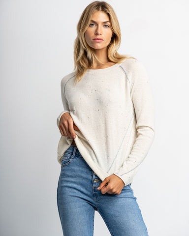Winter White Diamond Dust Top