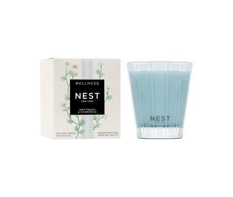 Driftwood & Chamomile - Classic Wellness Candle by Nest