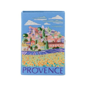 Provence (Blue) Book Clutch