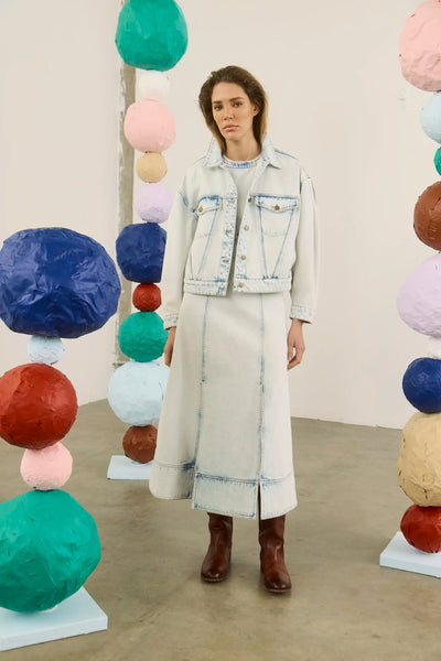 Sedona Dress- Washed Blue