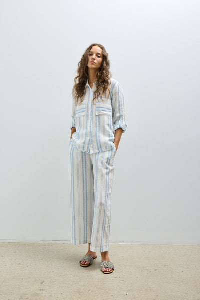 Chase Shirt/Gradiant Bleu Stripe