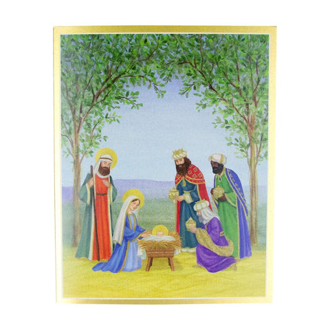 Nativity Scene Christmas Card