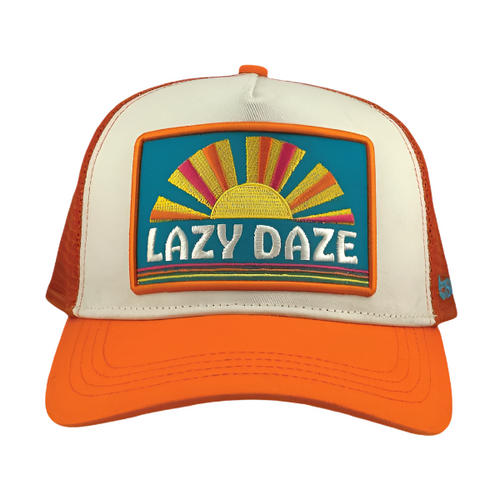 Lazy Daze Trucker - Orange