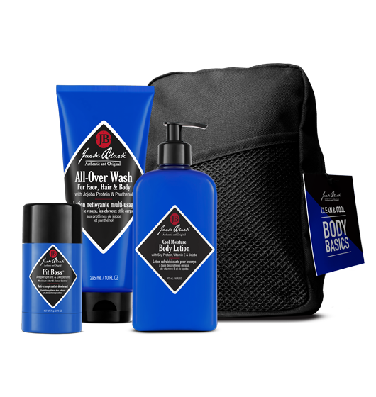 Jack Black Clean and Cool Body Basics Set