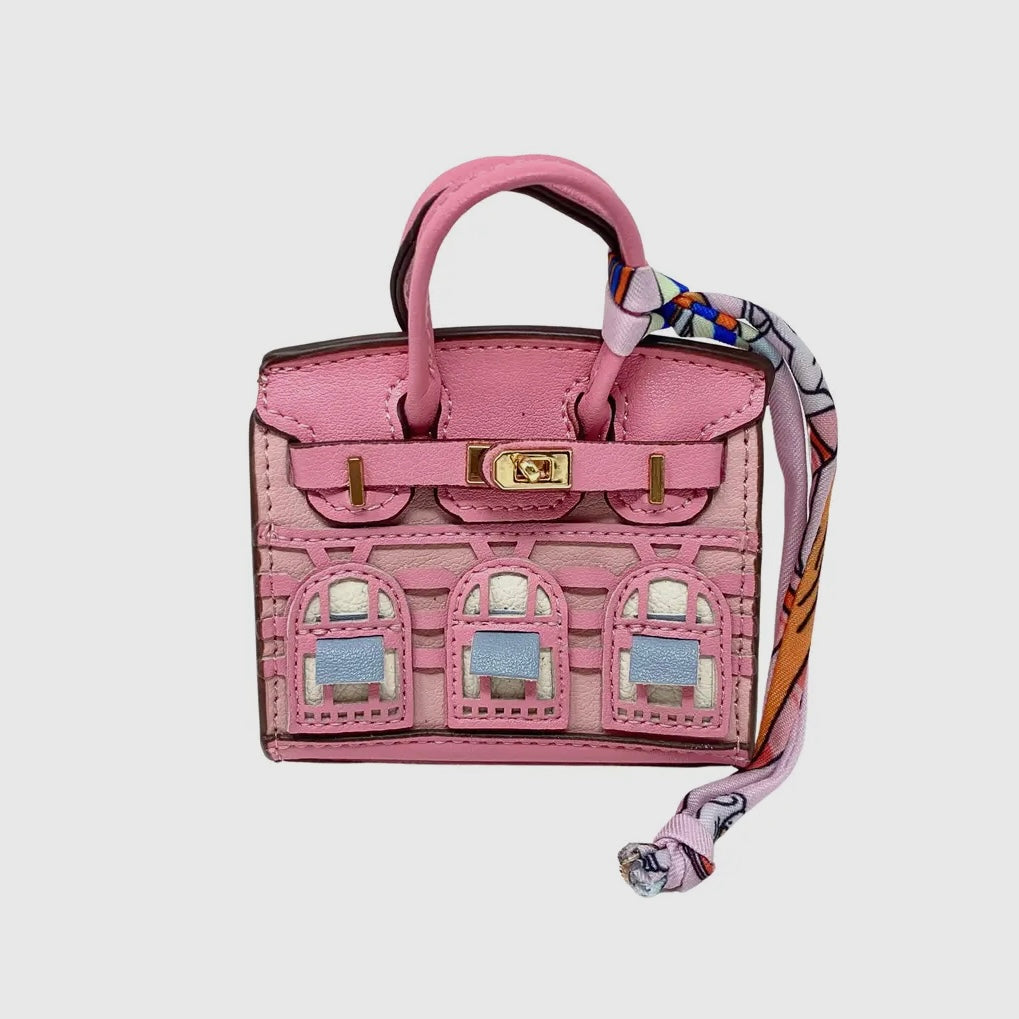 Baby Pink Ritz Mini Purse Charm