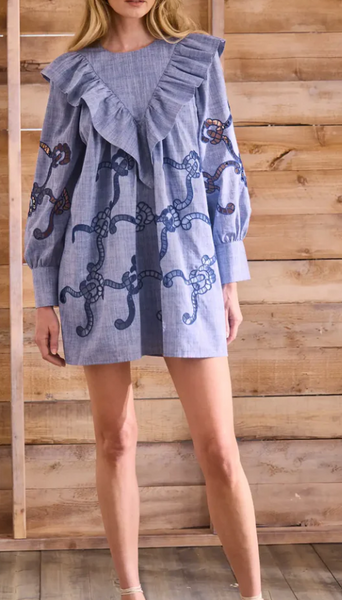 Azalea Dress - Seabank Chambray