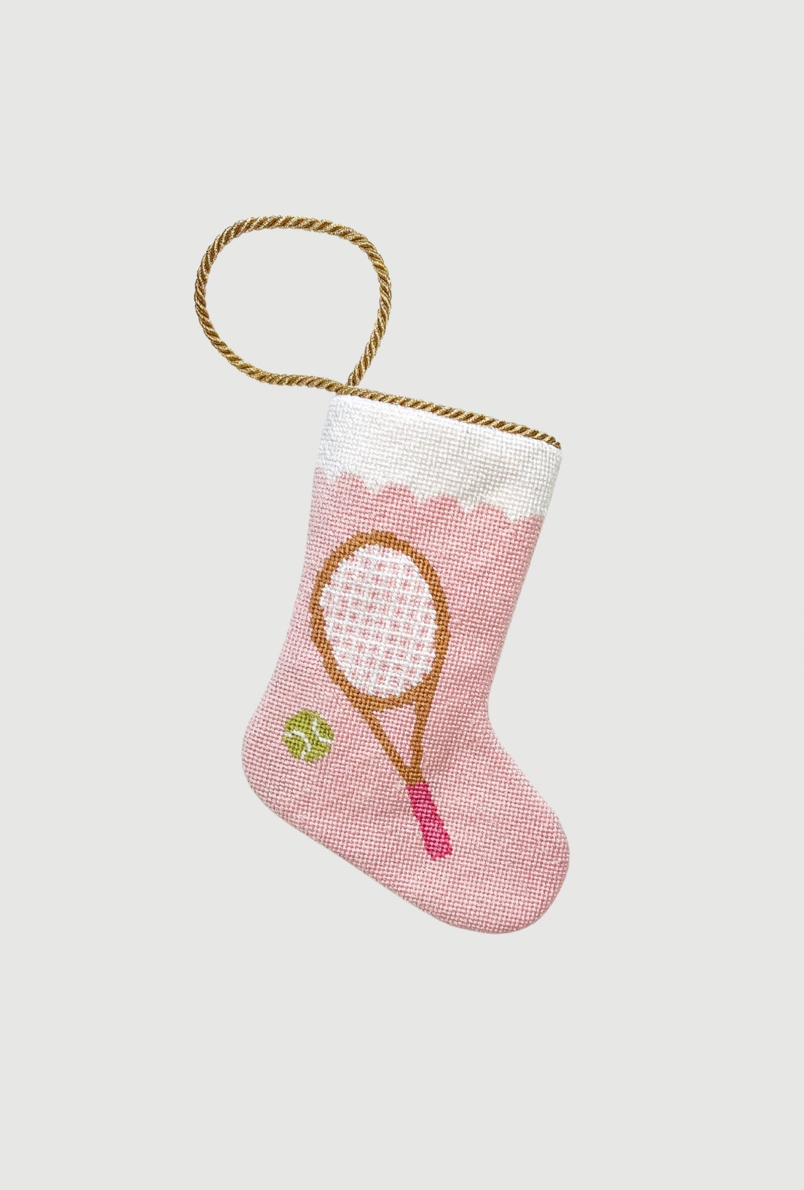 Grand Slam Tennis Racquets in Pink Bauble Stocking