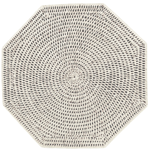 Rattan Octagonal Placemat