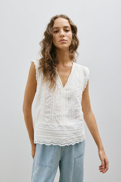 Fennec Blouse/Off White