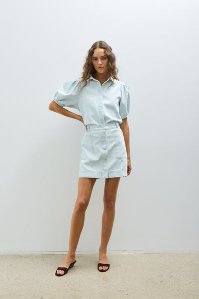 Alison Skirt / Super Bleached