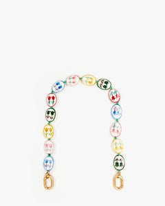 Shortie Strap-Porcelain Flower