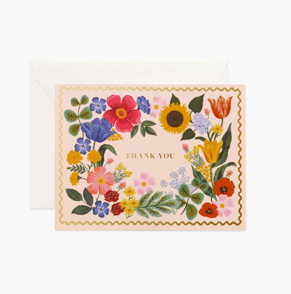 Blossom Thank You Greeting Card