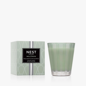 Wild Mint & Eucalyptus - Classic Wellness Candle by Nest