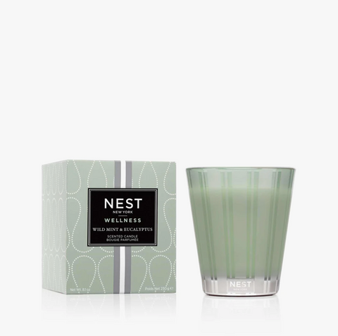 Wild Mint & Eucalyptus - Classic Wellness Candle by Nest