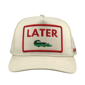 Later Gator Trucker - Ivory