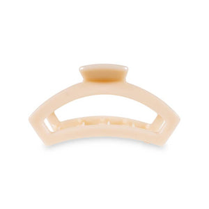 Open Clip Medium Almond Beige by Teleties