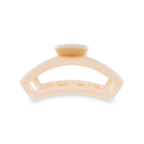 Open Clip Medium Almond Beige by Teleties