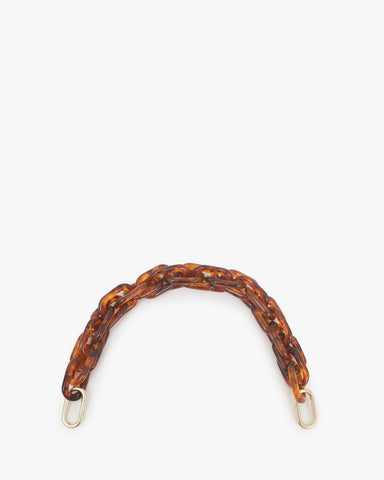 Shortie Strap - Tortoise Resin