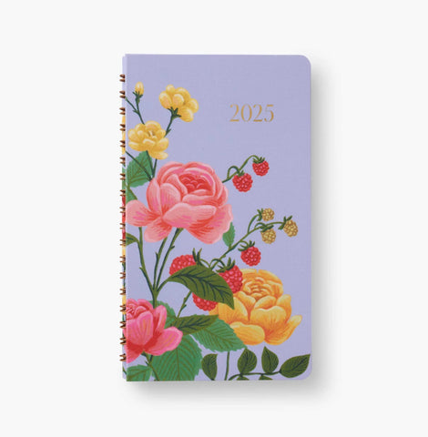 2025 12-Month Spiral Pocket Planner