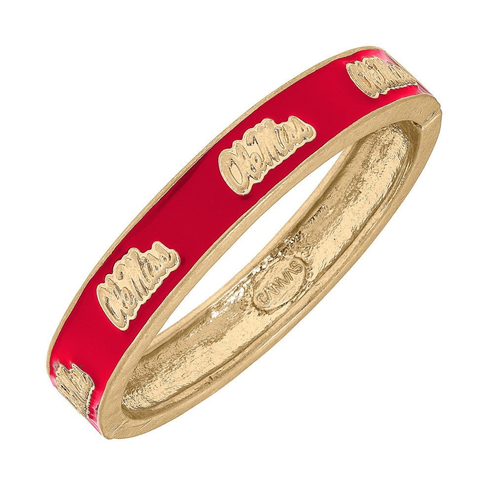 Ole Miss Bangle Bracelet