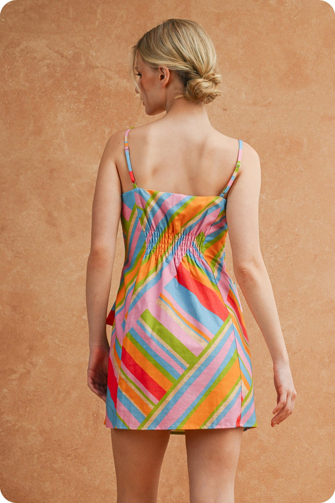 Multi Color Mini Dress – Fresh Ink