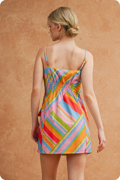 Multi Color Mini Dress