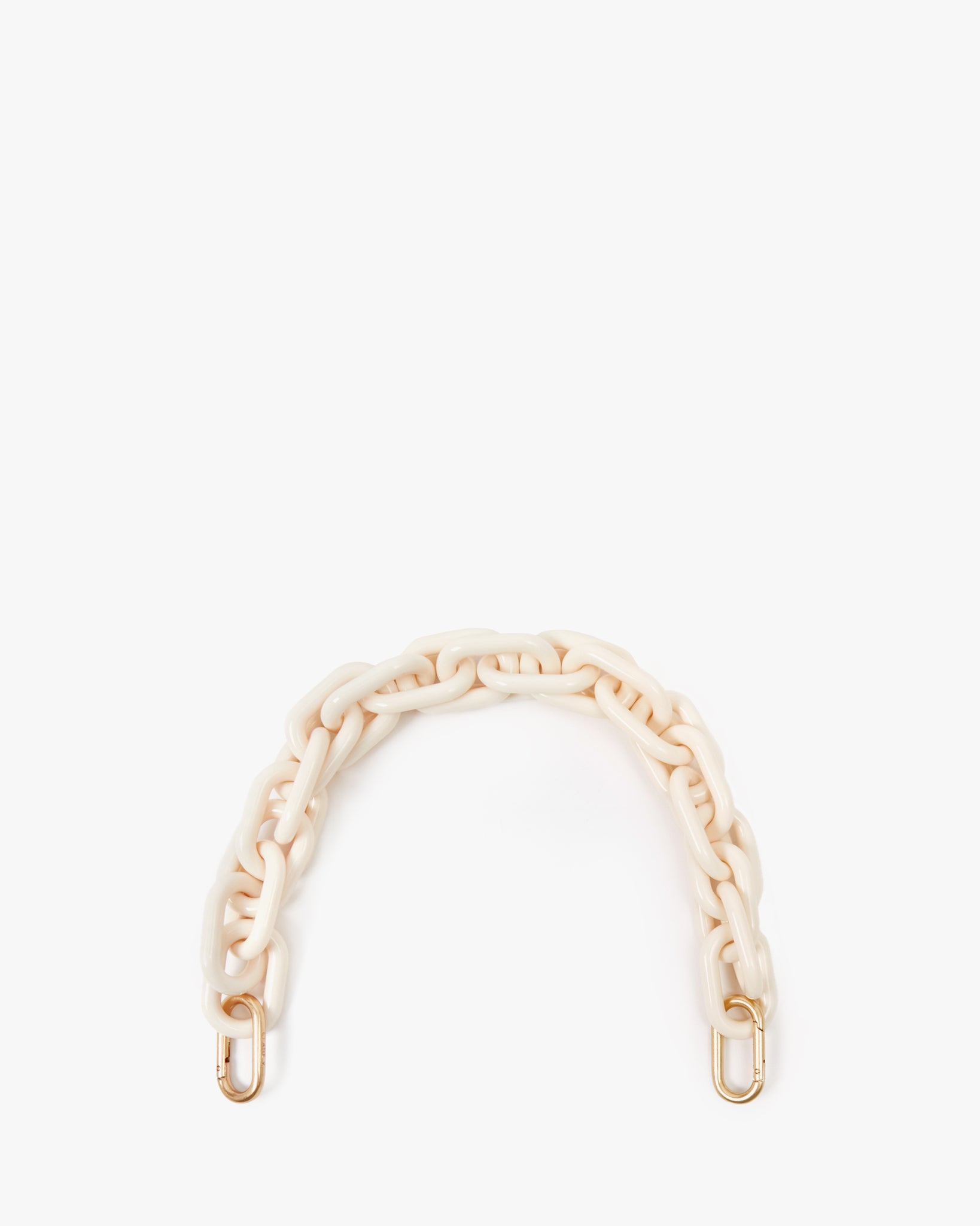 Shortie Strap - Cream Resin