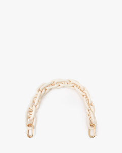Shortie Strap - Cream Resin