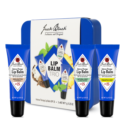 Jack Black Lip Balm Trio