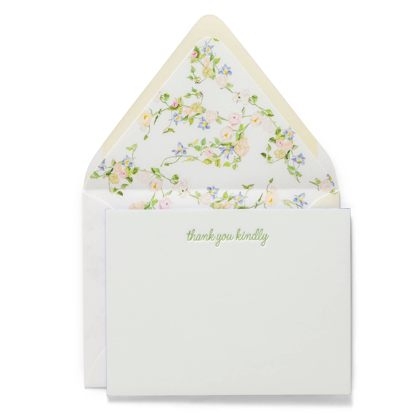 Thank You Kindly | Fancy Pants Letterpress Flat Notecards