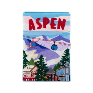 Aspen (Light Blue) Book Clutch