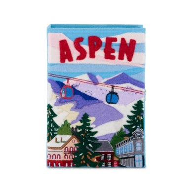 Aspen (Light Blue) Book Clutch