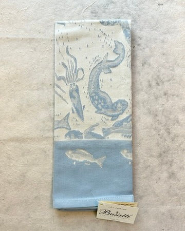 Sea Life Jacquard Kitchen Towel (NAUTILUS COL.6)
