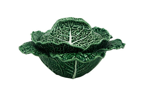 Cabbage Tureen 67oz Green