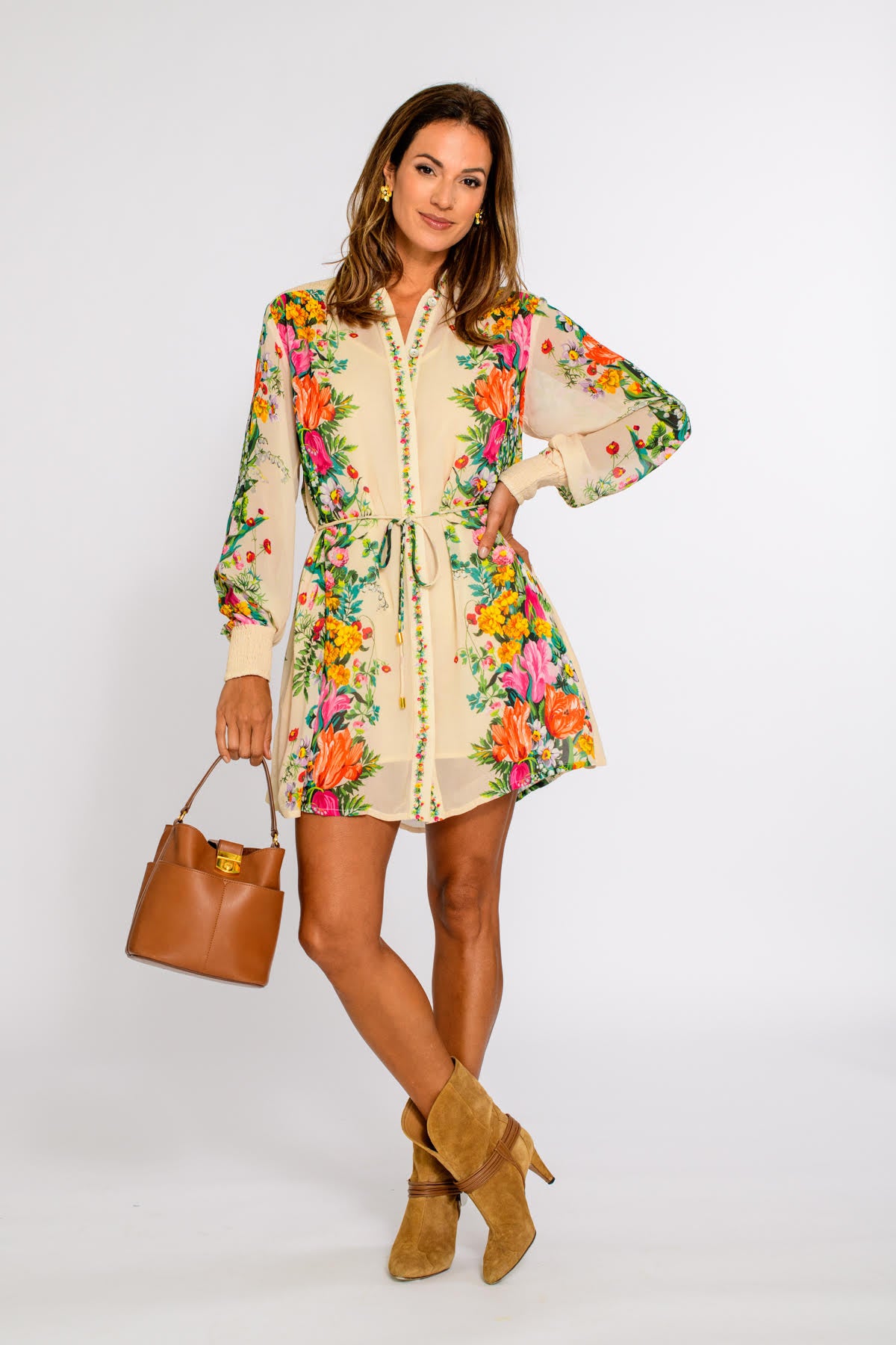 Ivory Centerpiece Tara Dress