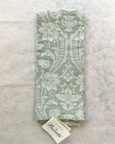 Donna Di Coppe Robins Egg Hemstitch Guest Towel (Col. 8/135)