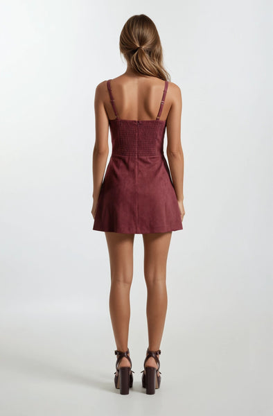 Maroon Romper
