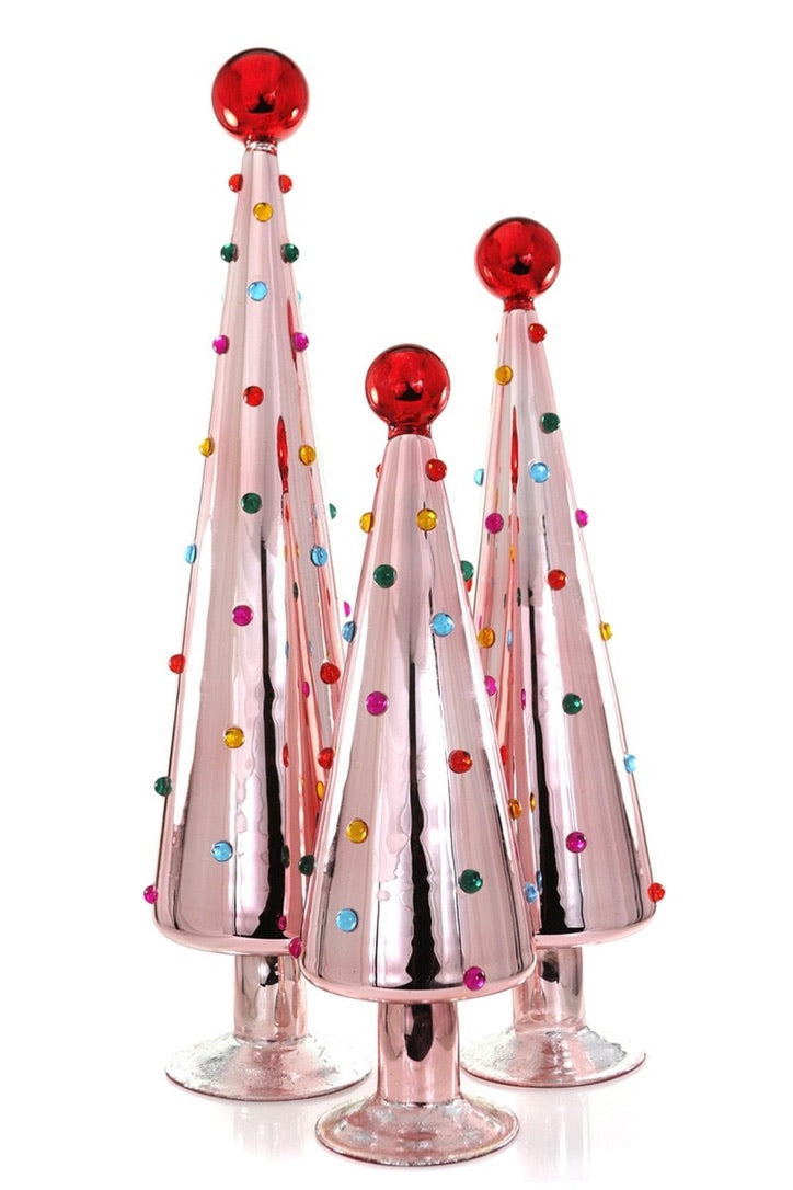 Decorated Dotted Trees Set of 3