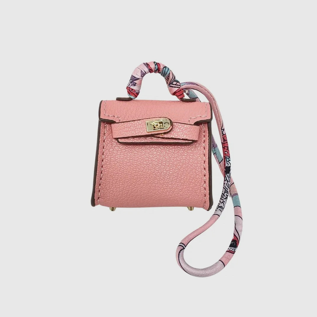 Light Pink Hamptons Mini Purse Charm