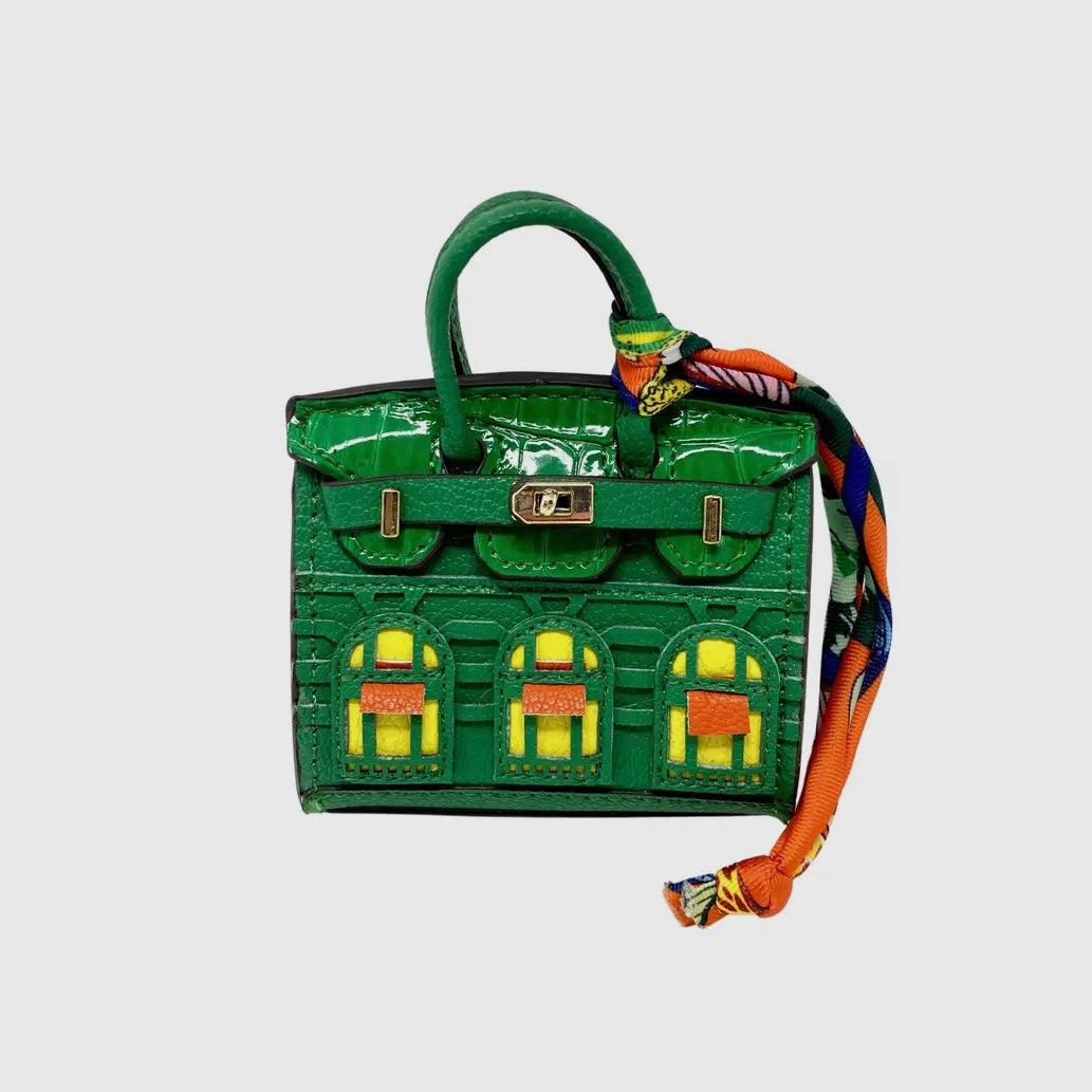 Green Ritz Mini Purse Charm