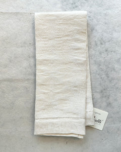 Donna Di Coppe Off White Hemstitch Guest Towel (Col. 20)
