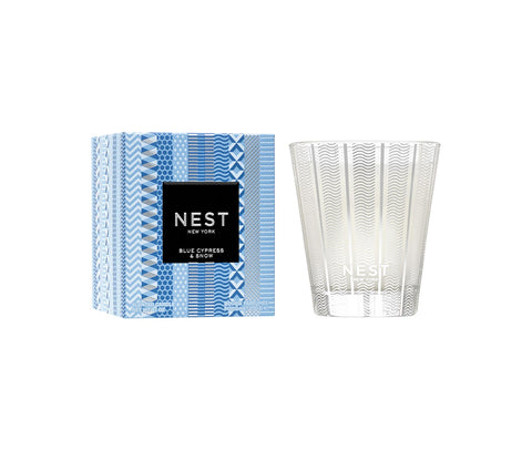 Blue Cypress & Snow - Classic Holiday Candle by Nest