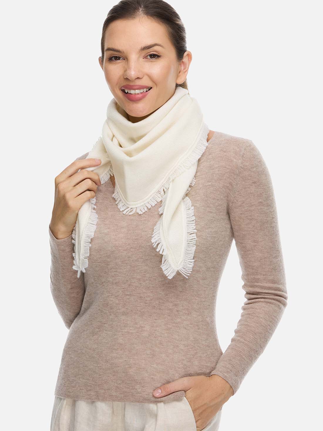 Ovcio Triangle Cashmere Scarf