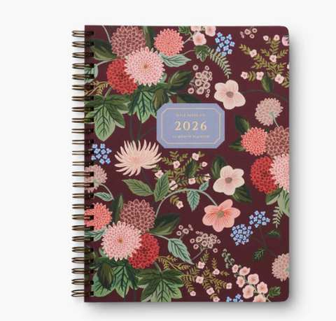 2026 Dahlia 12-Month Softcover Spiral Planner
