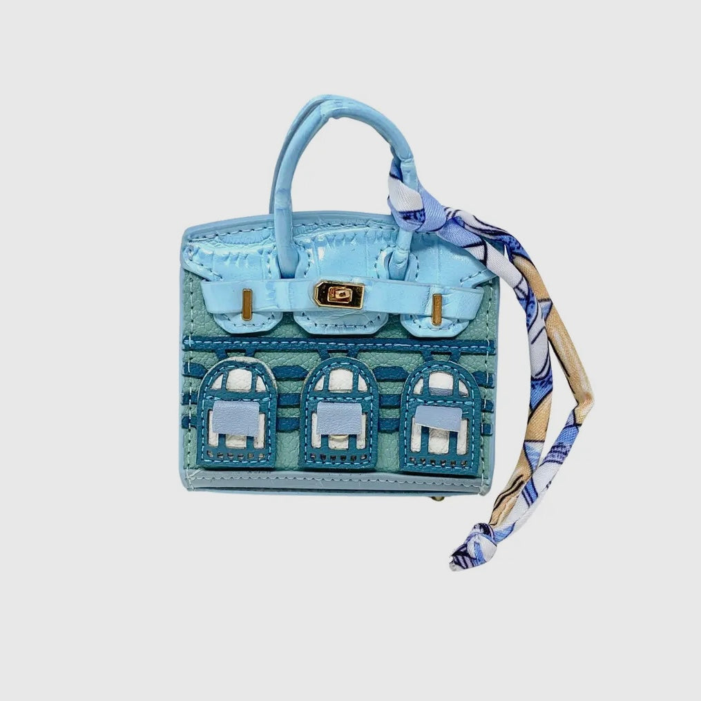Aqua Ritz Mini Purse Charm