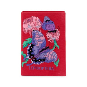 Lepidoptera Book Clutch